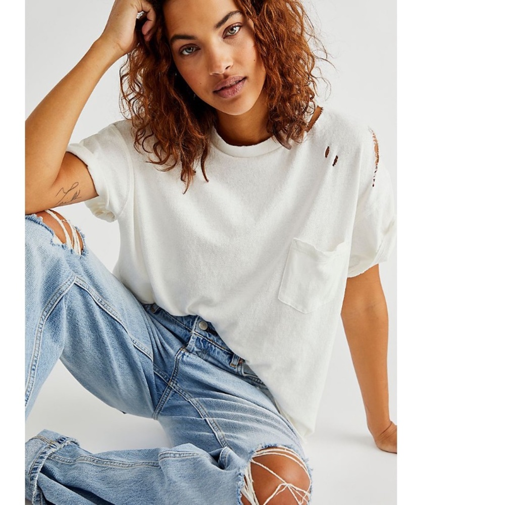 WE THE FREE TEE BY FREE PEOPLE